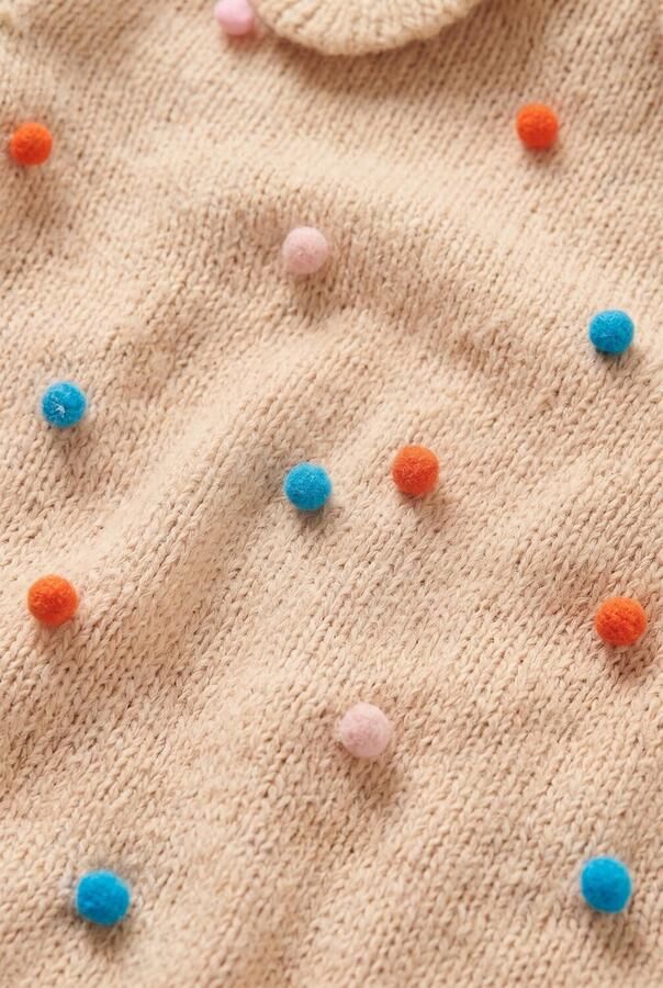 SPROET & SPROUT Meisjes Truien & Vesten Sweaters Dots Beige - Foto 2