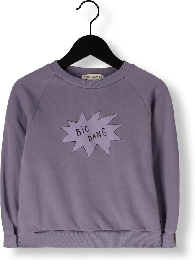 Sproet & Sprout Meisjes Truien & Vesten Sweatshirt Big Bang Lila - Foto 3