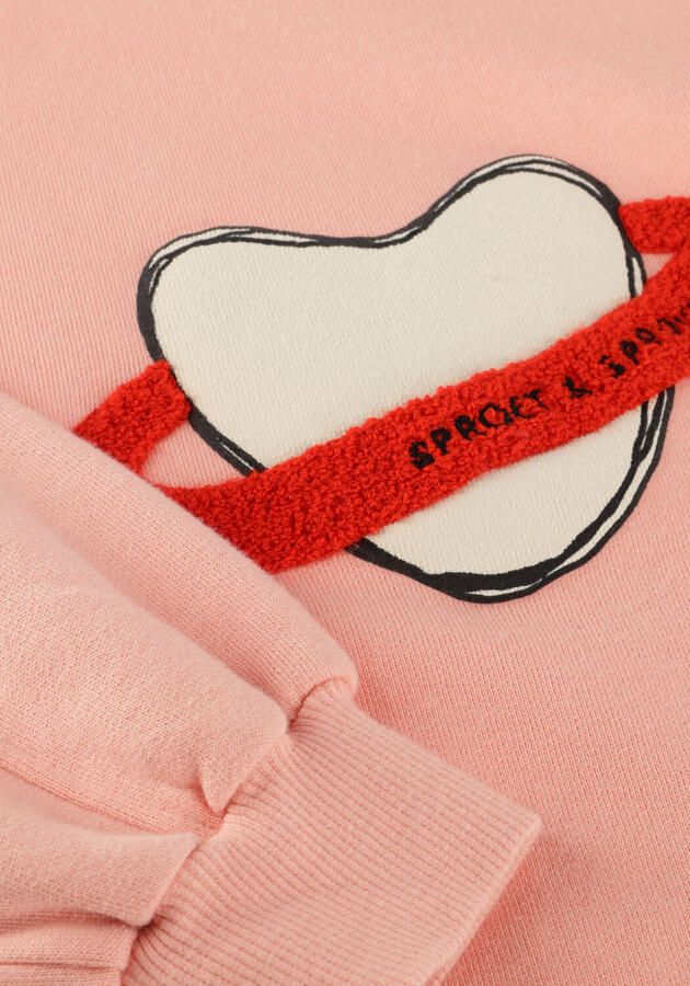 Sproet & Sprout Meisjes Truien & Vesten Sweatshirt Heart Saturn Roze - Foto 2