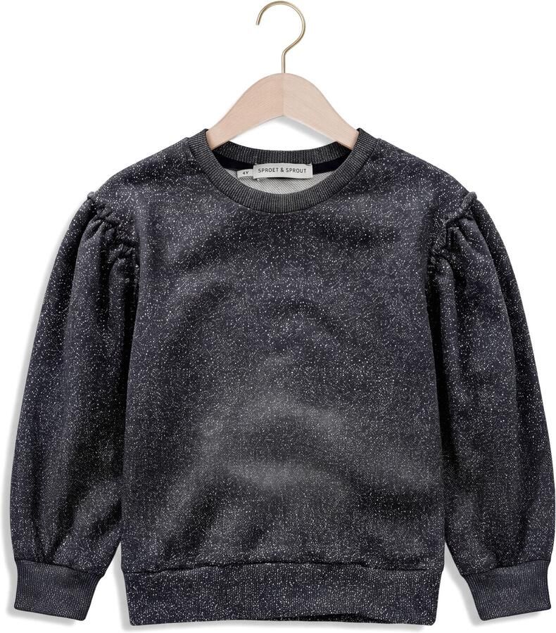 SPROET & SPROUT Meisjes Truien & Vesten Sweatshirt Metallic Zwart