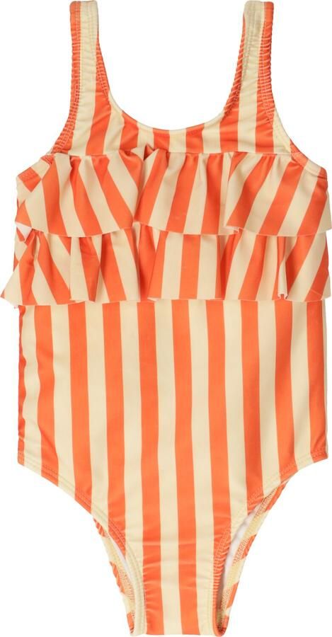 SPROET & SPROUT Meisjes Zwemkleding Swimsuit Ruffle Stripes Multi