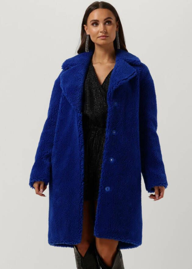 STAND STUDIO Dames Jassen Camille Cocoon Coat 2020 Blauw