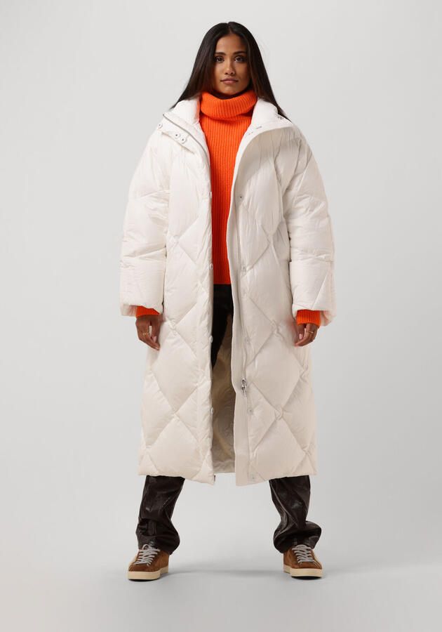 STAND STUDIO Dames Jassen Anissa Coat Gebroken Wit - Foto 4