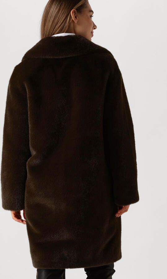 STAND STUDIO Dames Jassen Camille Cocoon Coat Bruin - Foto 2