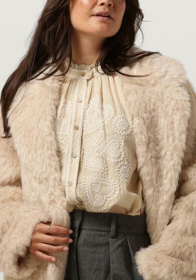 Stand Studio Witte Jassen & Mantels voor Vrouwen Beige Dames - Foto 2