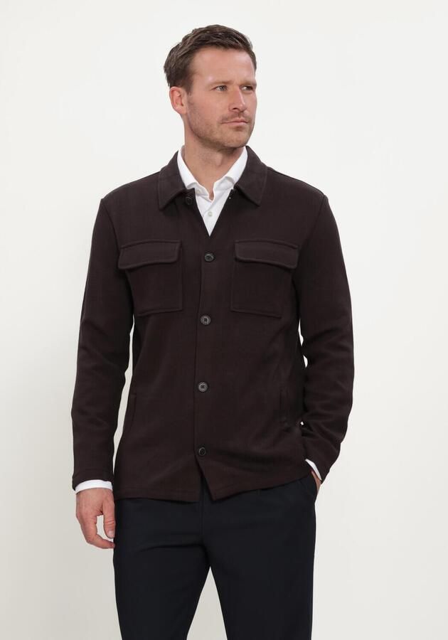 STEFANO LAURAN Heren Overshirts Overshirt Bruin