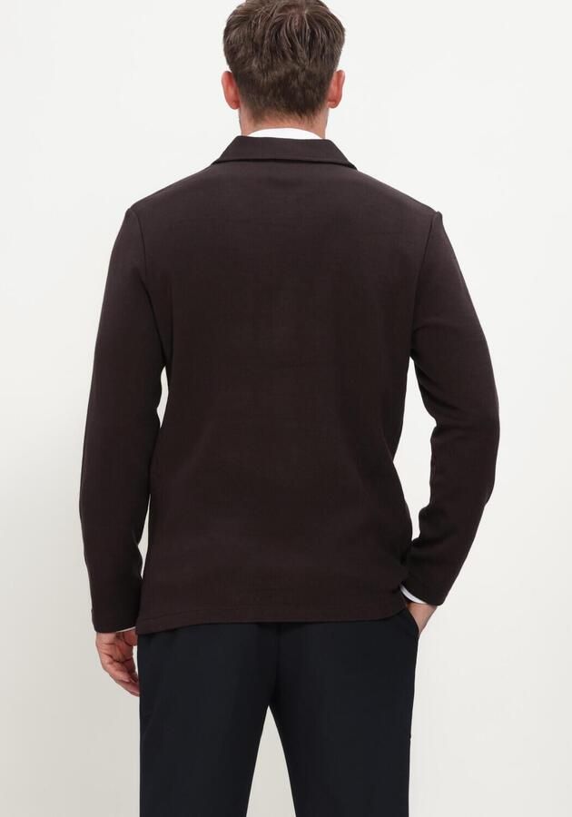 STEFANO LAURAN Heren Overshirts Overshirt Bruin - Foto 2