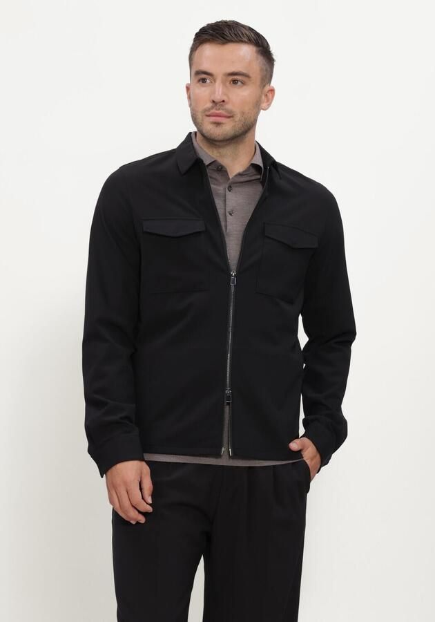 STEFANO LAURAN Heren Overshirts Sl-caesar Zwart