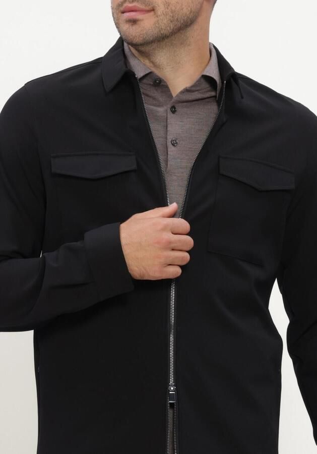STEFANO LAURAN Heren Overshirts Sl-caesar Zwart - Foto 4