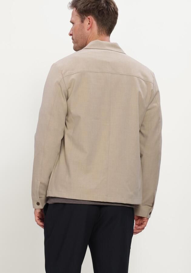 STEFANO LAURAN Heren Overshirts Sl-calvin Beige - Foto 3