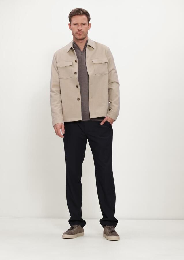 STEFANO LAURAN Heren Overshirts Sl-calvin Beige - Foto 2