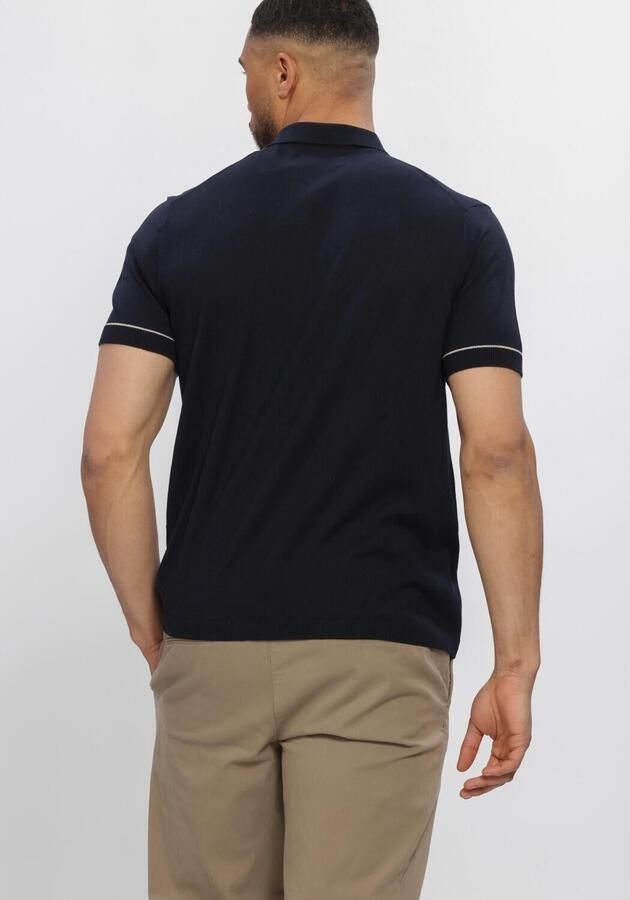 STEFANO LAURAN Heren Polo's & T-shirts Polo Bastian Donkerblauw - Foto 3