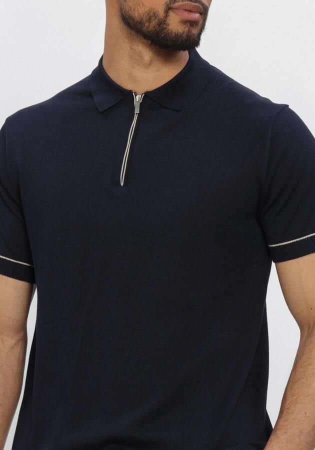 STEFANO LAURAN Heren Polo's & T-shirts Polo Bastian Donkerblauw - Foto 4