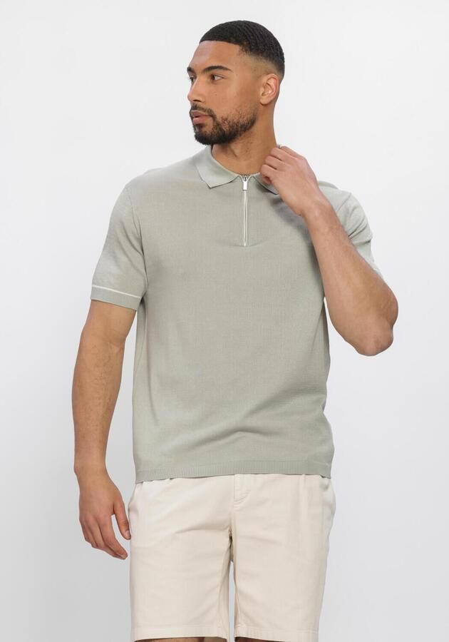 STEFANO LAURAN Heren Polo's & T-shirts Polo Bastian Khaki