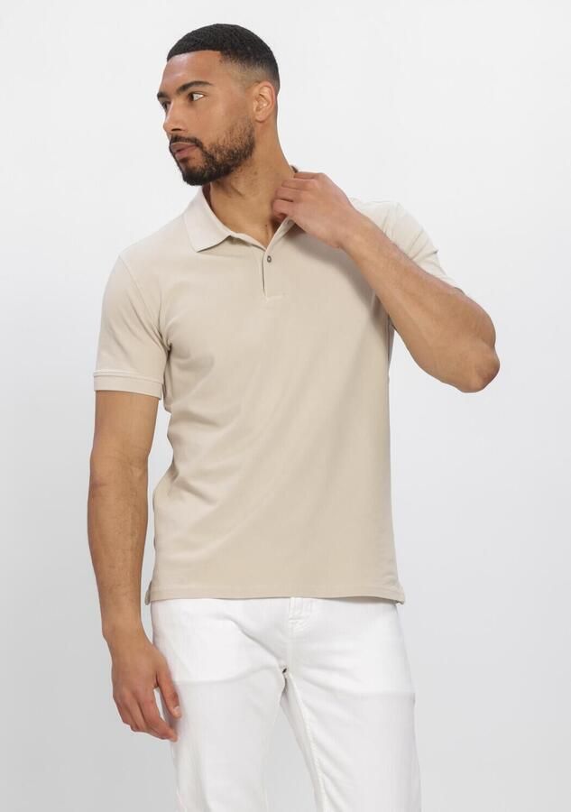 STEFANO LAURAN Heren Polo's & T-shirts Polo Bjorn Beige
