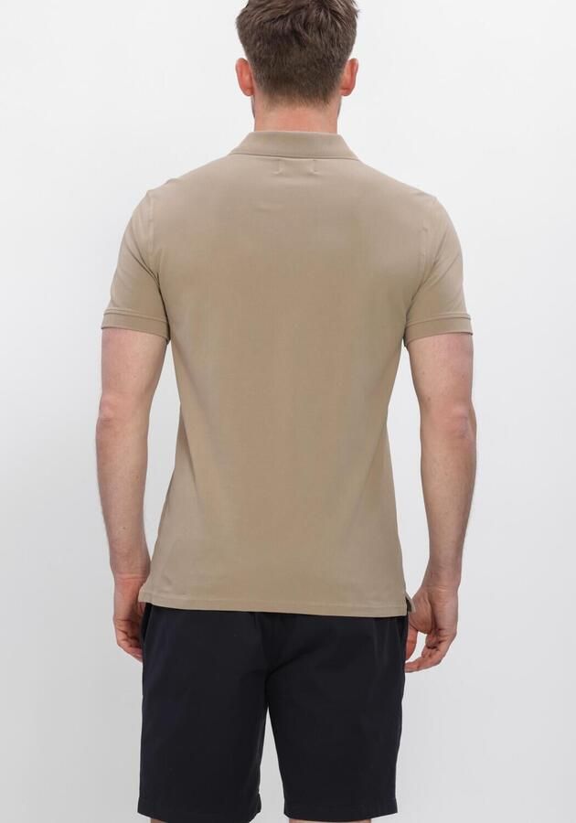 STEFANO LAURAN Heren Polo's & T-shirts Polo Bjorn Beige - Foto 4