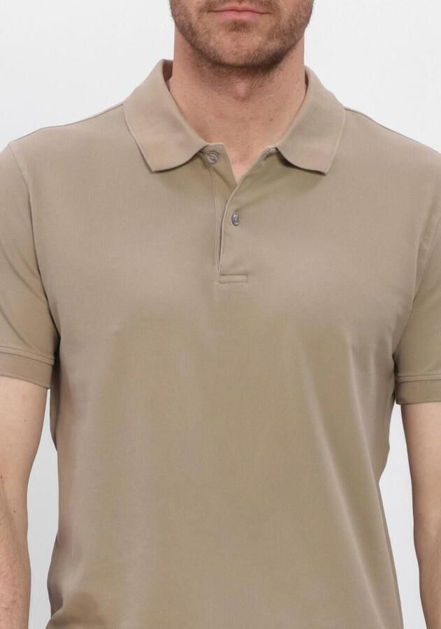 STEFANO LAURAN Heren Polo's & T-shirts Polo Bjorn Beige - Foto 3