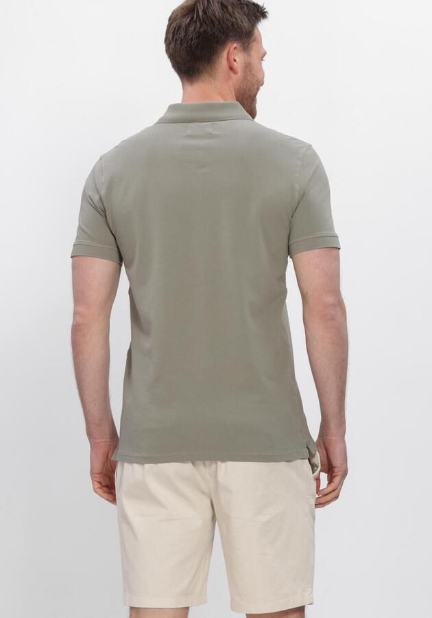 STEFANO LAURAN Heren Polo's & T-shirts Polo Bjorn Groen - Foto 3