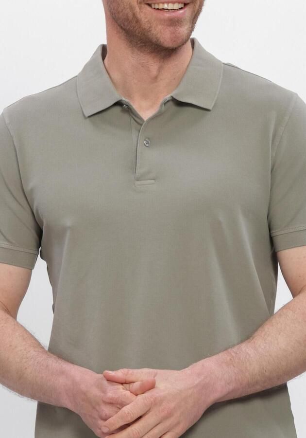 STEFANO LAURAN Heren Polo's & T-shirts Polo Bjorn Groen - Foto 4