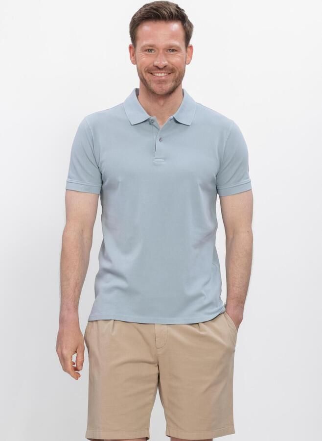 STEFANO LAURAN Heren Polo's & T-shirts Polo Bjorn Lichtblauw