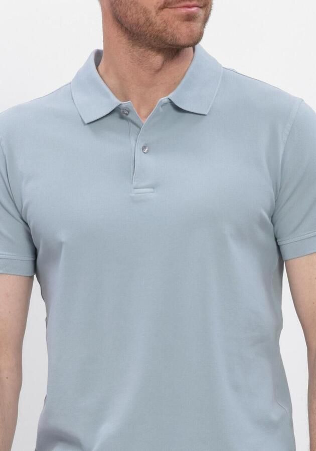 STEFANO LAURAN Heren Polo's & T-shirts Polo Bjorn Lichtblauw - Foto 4