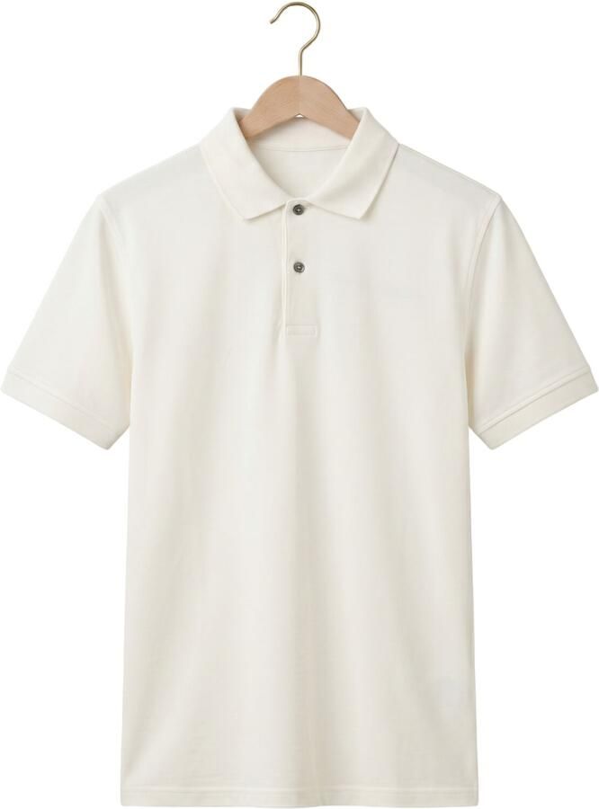 STEFANO LAURAN Heren Polo's & T-shirts Polo Bjorn Wit - Foto 2