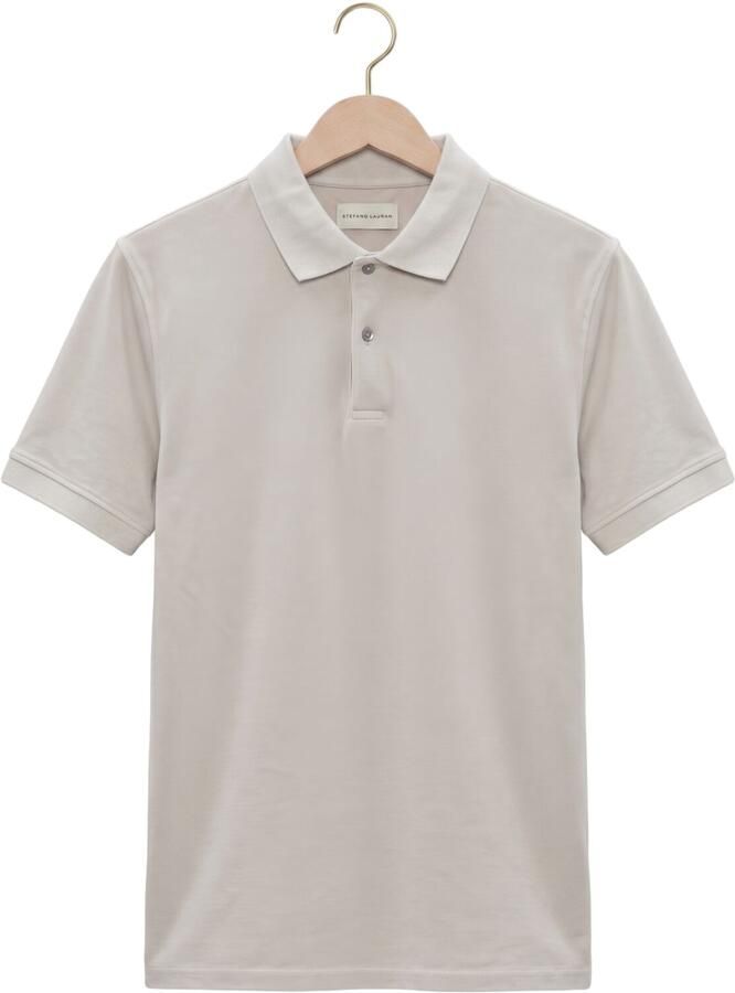 STEFANO LAURAN Heren Polo's & T-shirts Polo Bjorn Zand - Foto 2