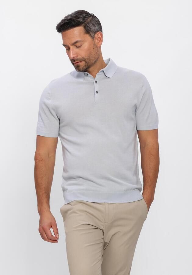 STEFANO LAURAN Heren Polo's & T-shirts Polo Boden Lichtblauw