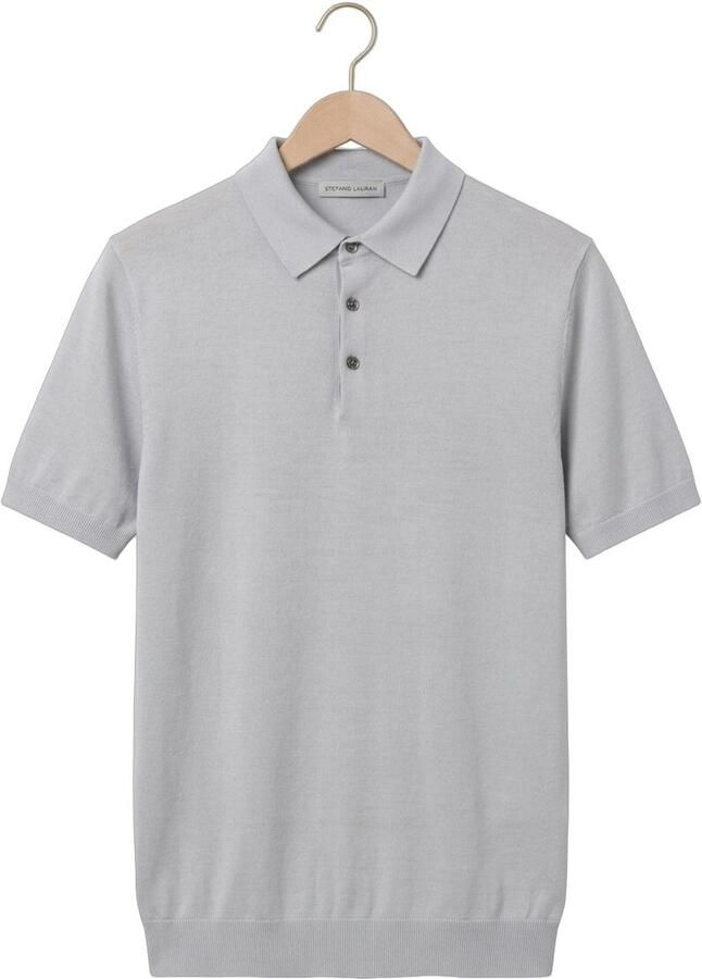 STEFANO LAURAN Heren Polo's & T-shirts Polo Boden Lichtblauw - Foto 2