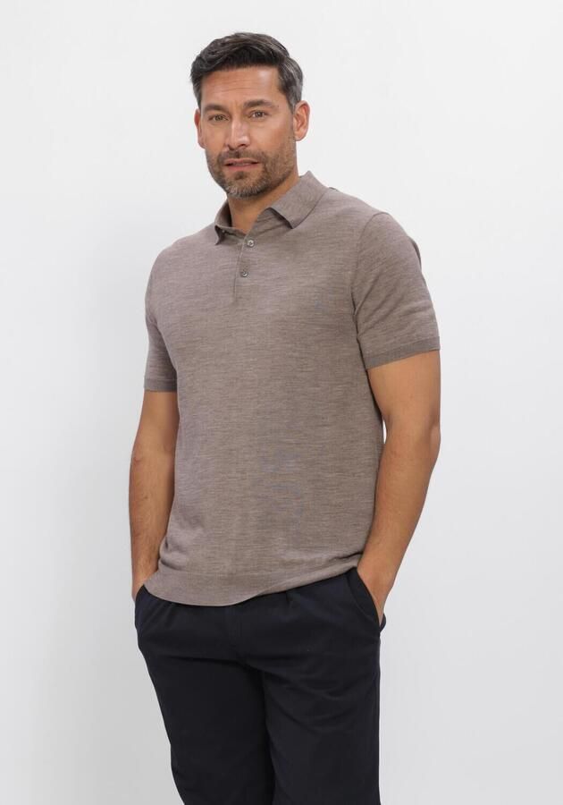 STEFANO LAURAN Heren Polo's & T-shirts Polo Boden Taupe