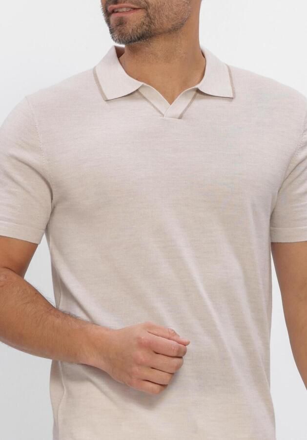STEFANO LAURAN Heren Polo's & T-shirts Polo Borre Zand - Foto 4