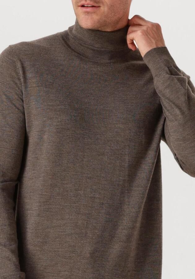 STEFANO LAURAN Heren Truien & Vesten Col Bruin