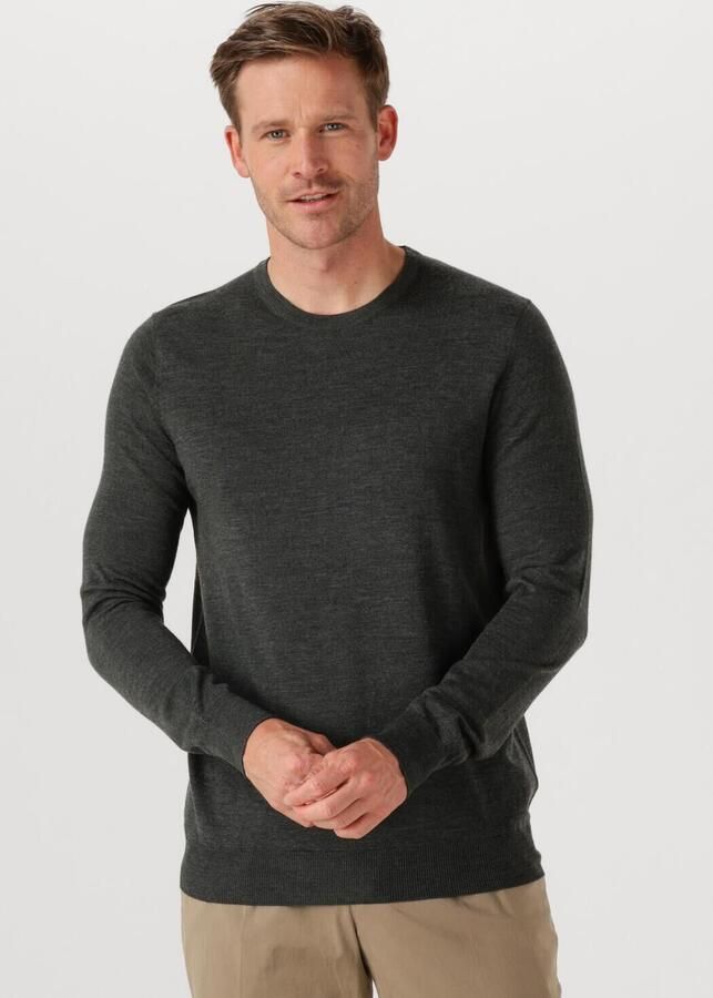 STEFANO LAURAN Heren Truien & Vesten Crew Groen - Foto 4