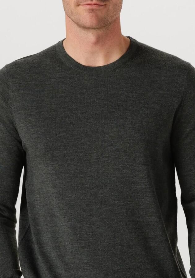 STEFANO LAURAN Heren Truien & Vesten Crew Groen - Foto 2