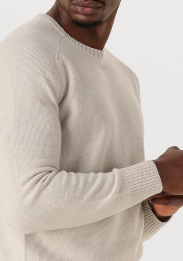 STEFANO LAURAN Heren Truien & Vesten Crew L Creme - Foto 2