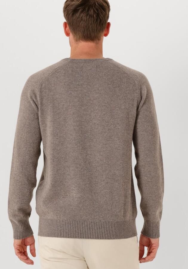 STEFANO LAURAN Heren Truien & Vesten Crew L Taupe