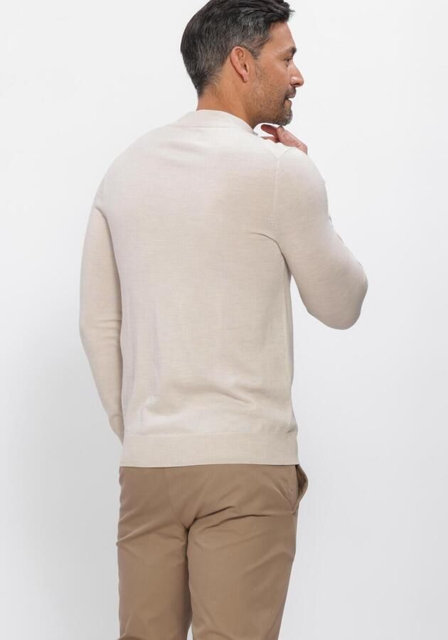 STEFANO LAURAN Heren Truien & Vesten Half Zip Anders Beige - Foto 2
