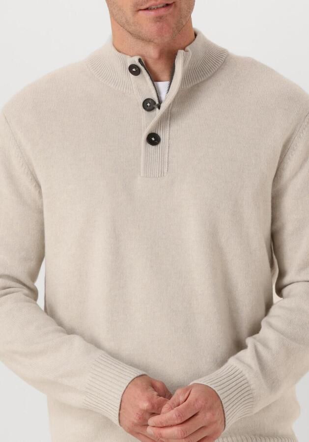 STEFANO LAURAN Heren Truien & Vesten Half Zip L Beige - Foto 2