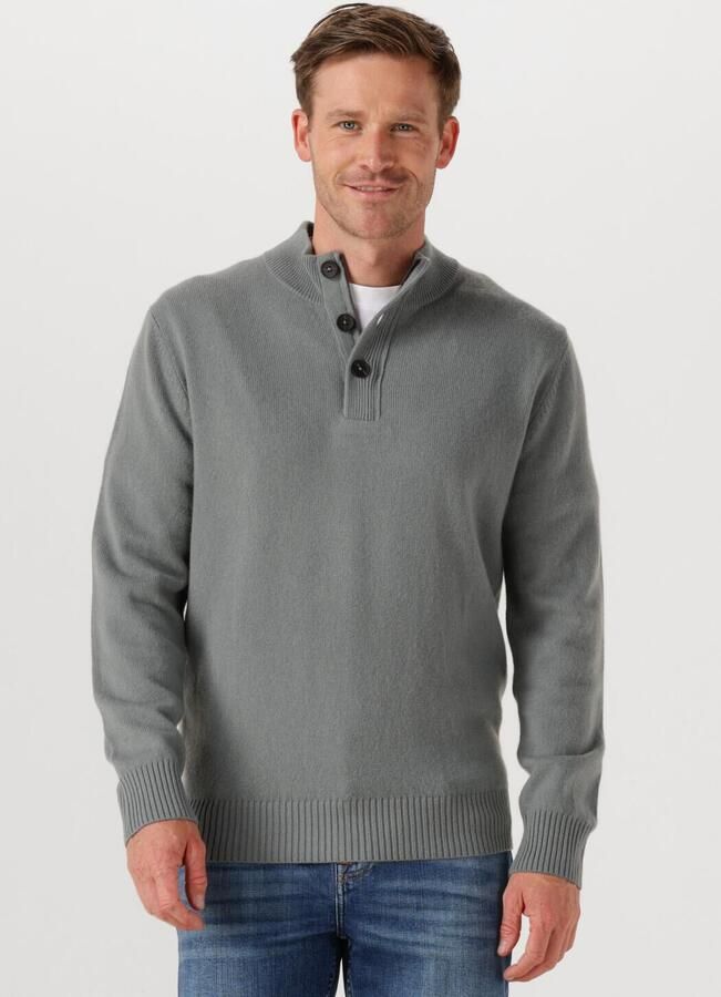 STEFANO LAURAN Heren Truien & Vesten Half Zip L Groen - Foto 4