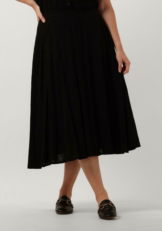 Stella Forest Mousseline midi-rok Ophelia zwart - Foto 4