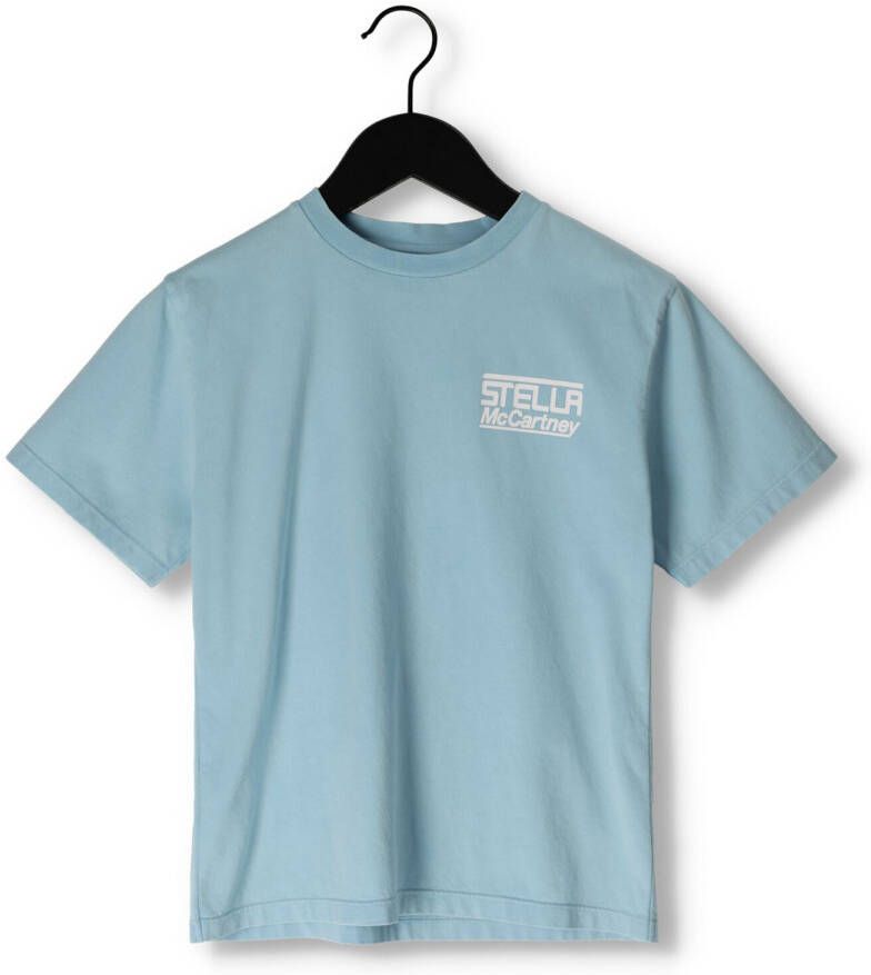 STELLA MCCARTNEY KIDS Jongens Polo's & T-shirts Ts8p11 Lichtblauw