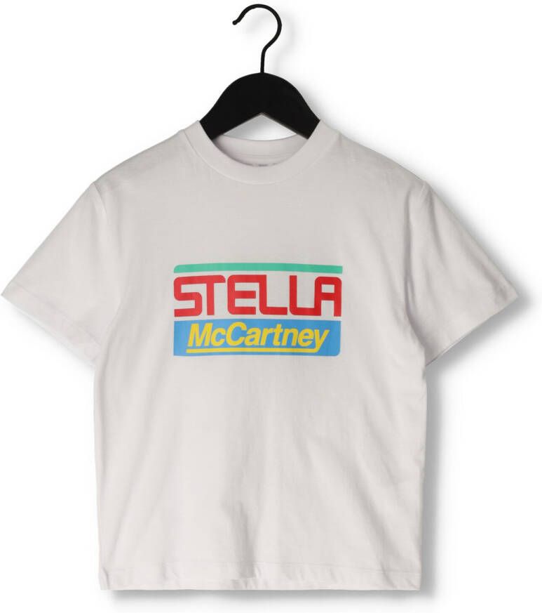 STELLA MCCARTNEY KIDS Jongens Polo's & T-shirts Ts8p21 Wit