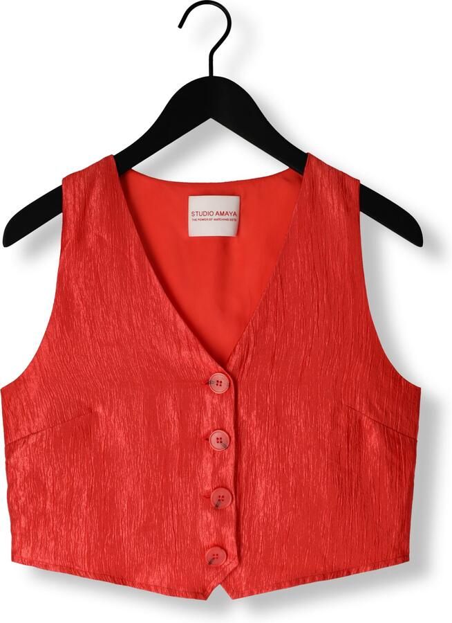 STUDIO AMAYA Dames Blazers Cilou Oranje