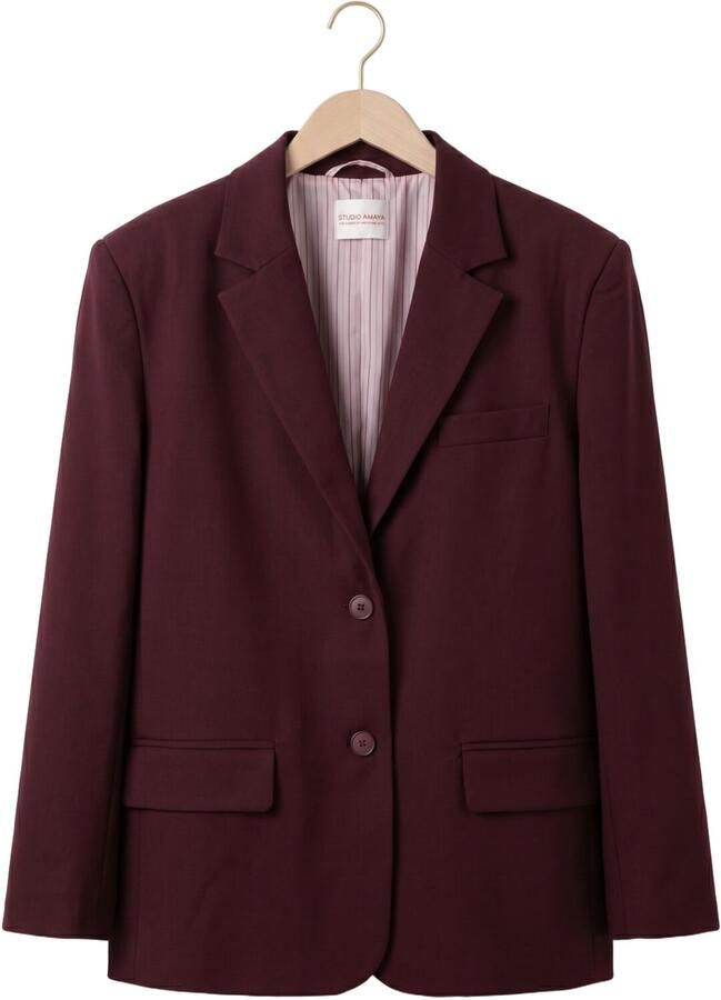 STUDIO AMAYA Dames Blazers Haven Blazer Bordeaux - Foto 2