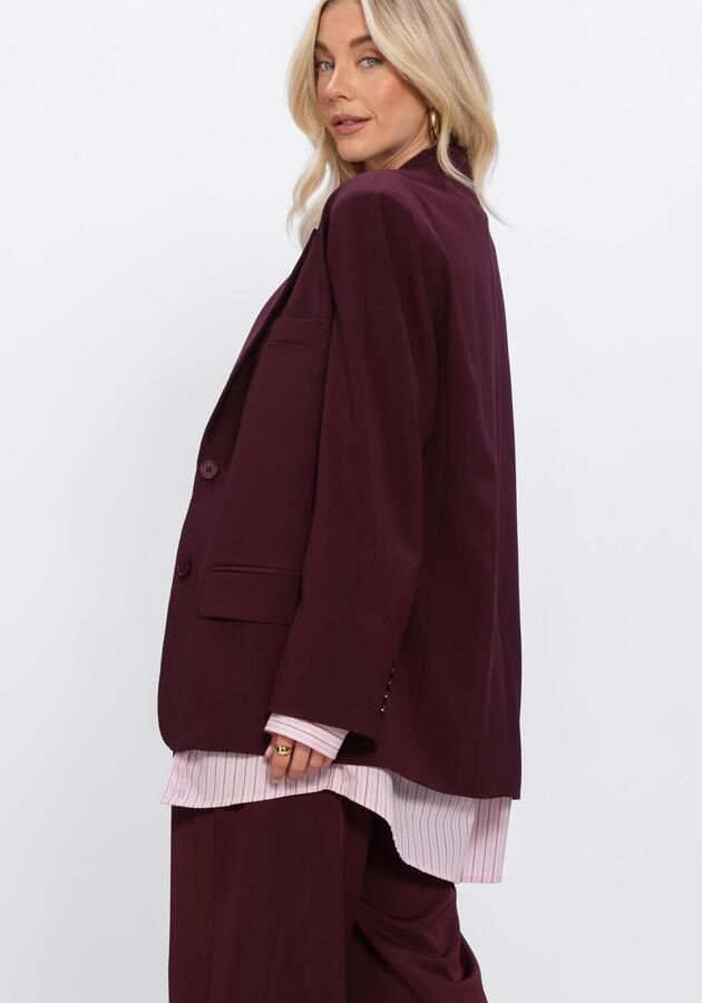 STUDIO AMAYA Dames Blazers Haven Blazer Bordeaux - Foto 3