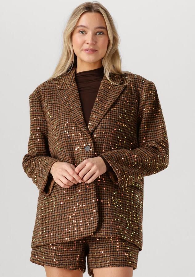 STUDIO AMAYA Dames Blazers Midnight Bruin - Foto 4