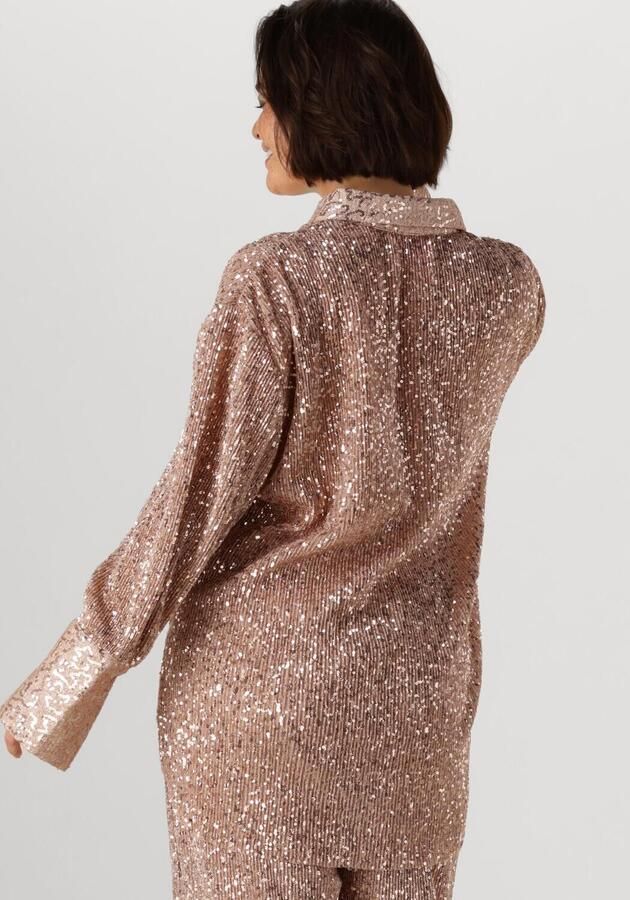 STUDIO AMAYA Dames Blouses Disco Brons