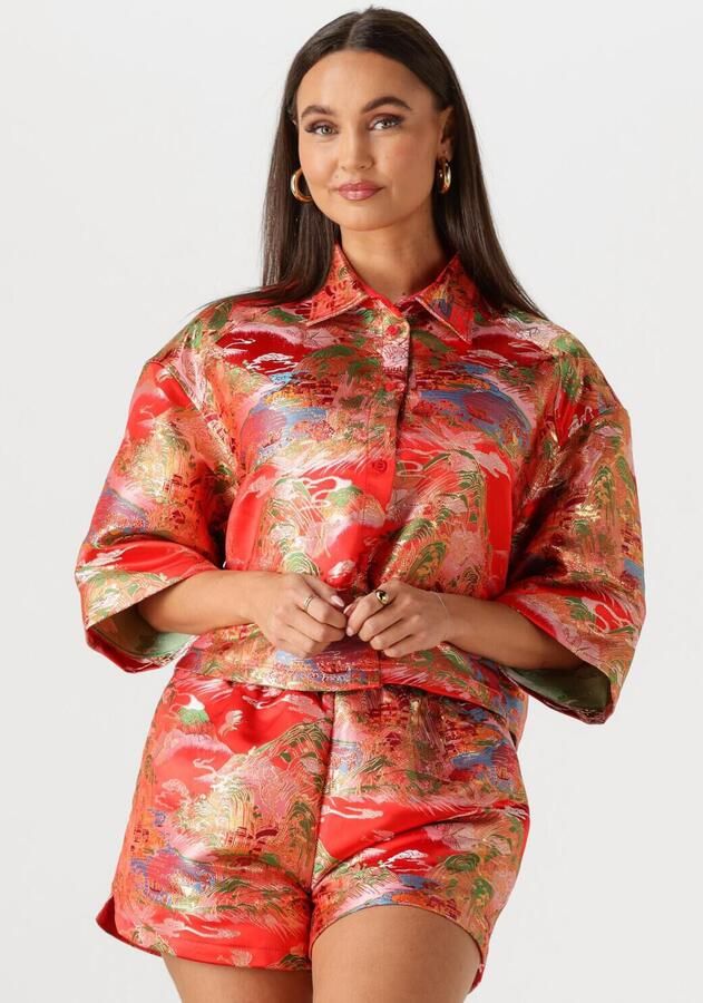STUDIO AMAYA Dames Blouses Fira Rood
