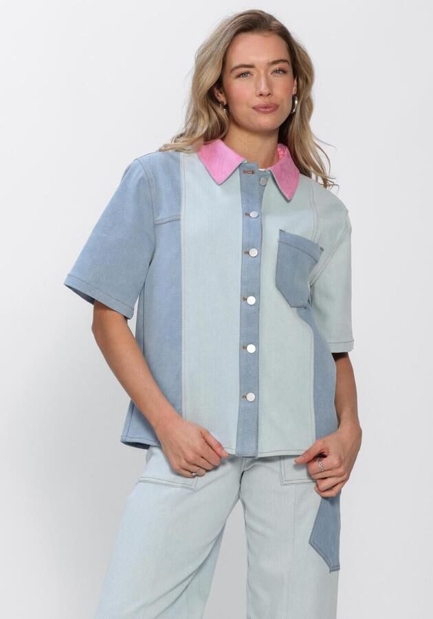 Studio AMAYA denim blouse light blue denim