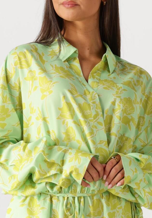 STUDIO AMAYA Dames Blouses Lilou Groen - Foto 2